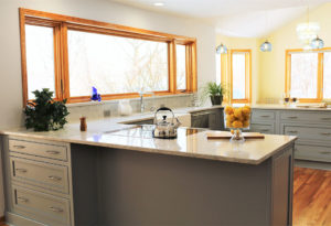 Moehl Millwork supplied cabinets and countertops for this project.