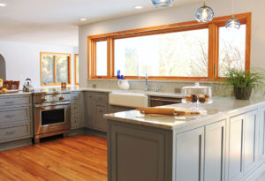 Moehl Millwork supplied cabinets and countertops for this project.