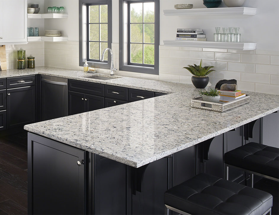 Moehl Millwork provides Q Premium countertops for your kitchen and bathroom needs.