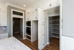 Moehl Millwork provided Bertch cabinets for this kitchen and pantry project.