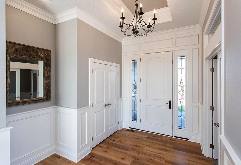 Moehl Millwork provided Therma-tru exterior doors for this project.